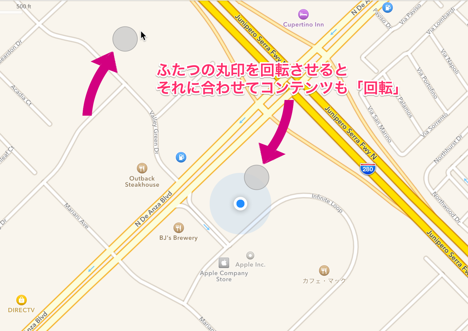 回転操作
